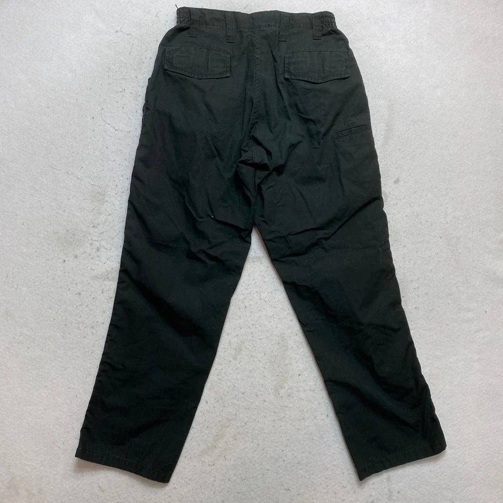 Propper Pants Men 32/32 Black Tactical Ripstop Elastic Waist Utility
